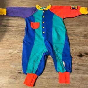 Vintage 90s Gymboree multicolored infant one piece